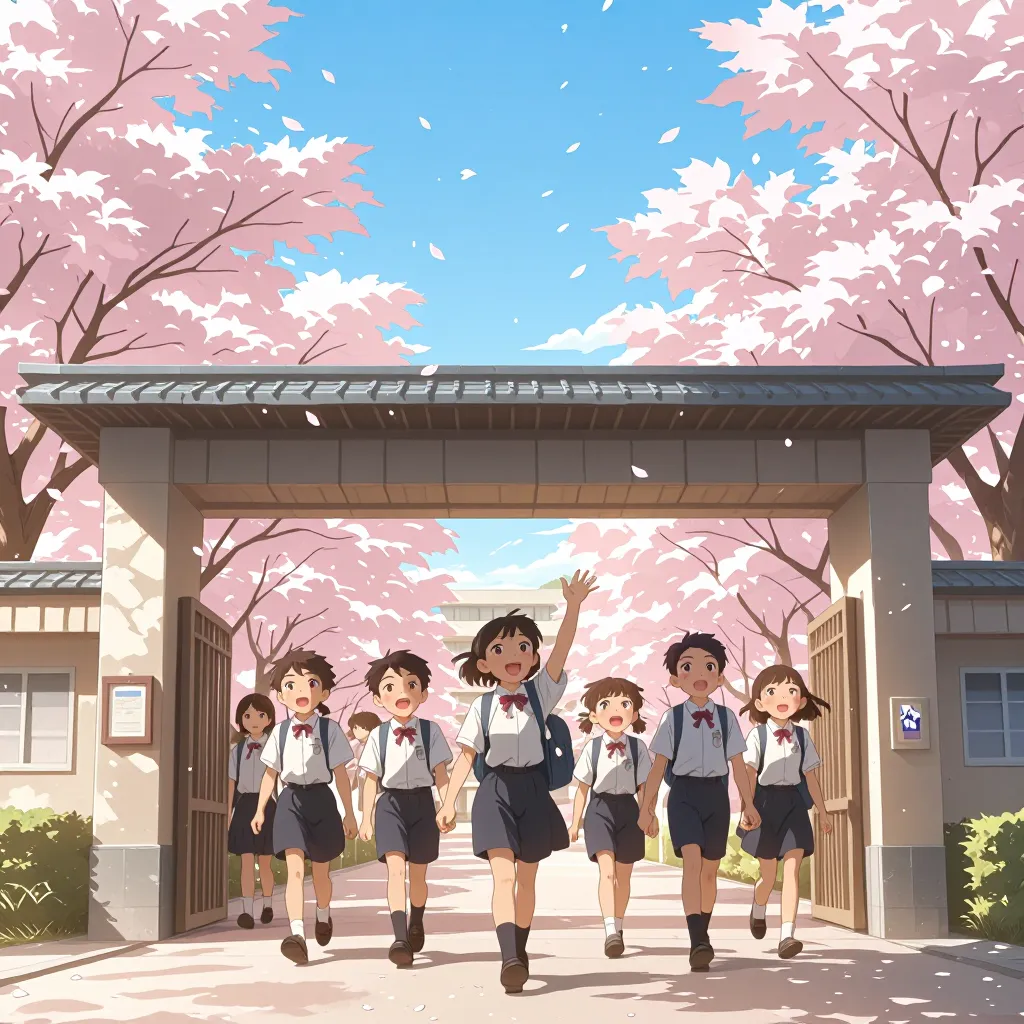 入学 연상 이미지