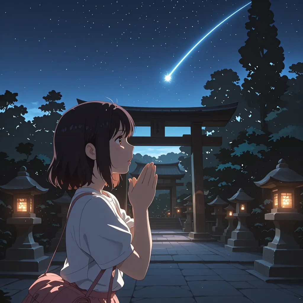 願う 연상 이미지