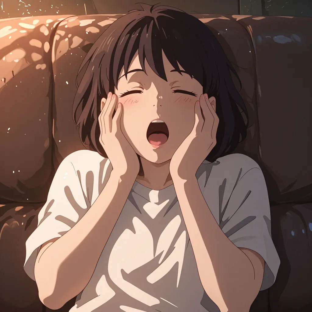 眠たい 연상 이미지