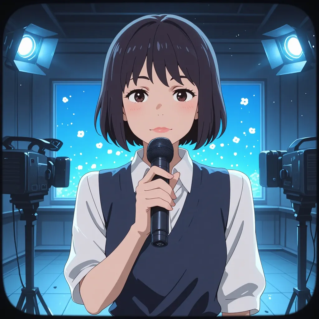 放送 연상 이미지