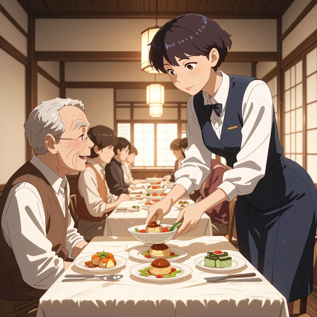 召し上がる 연상 이미지