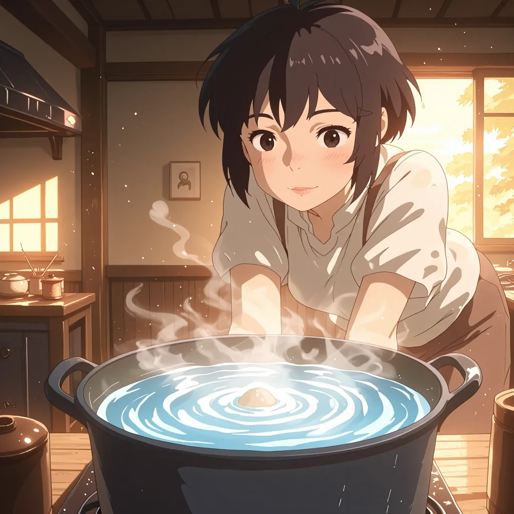 沸く 연상 이미지