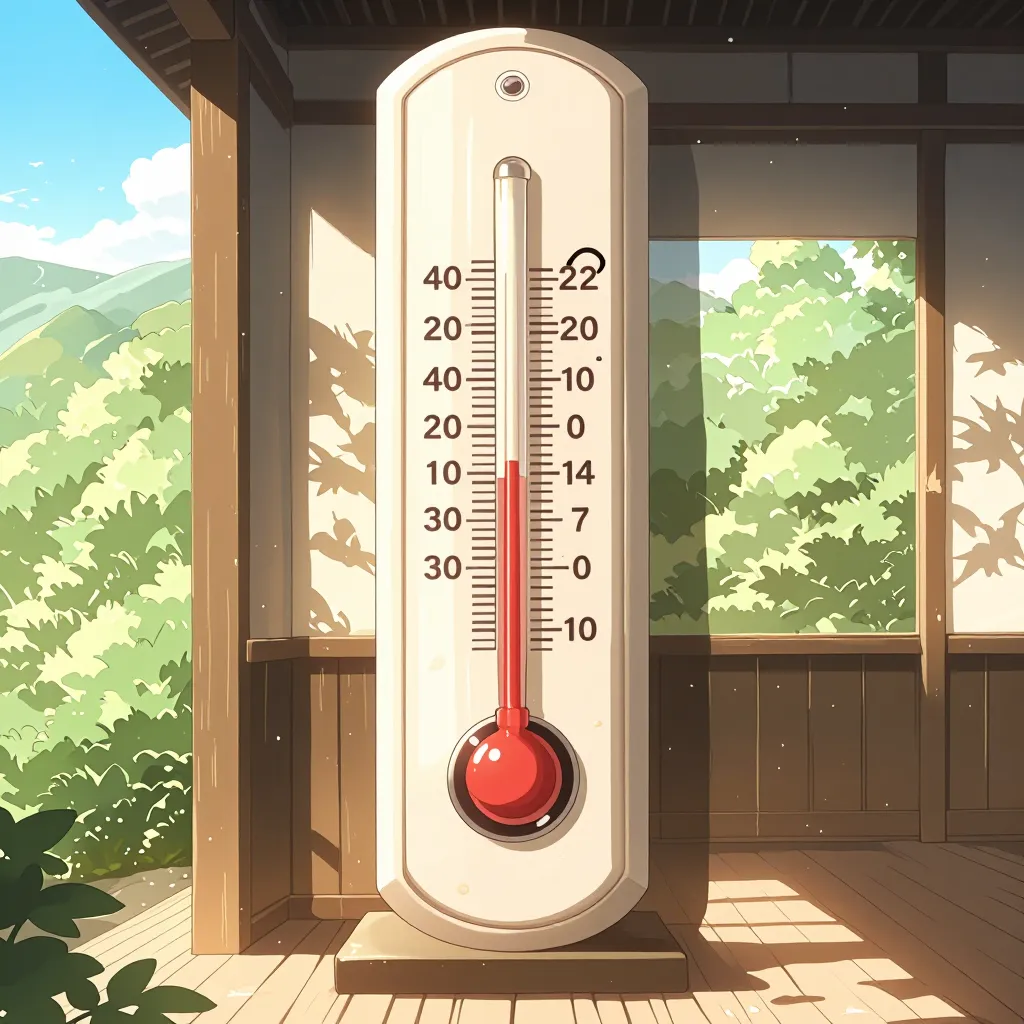 気温 연상 이미지