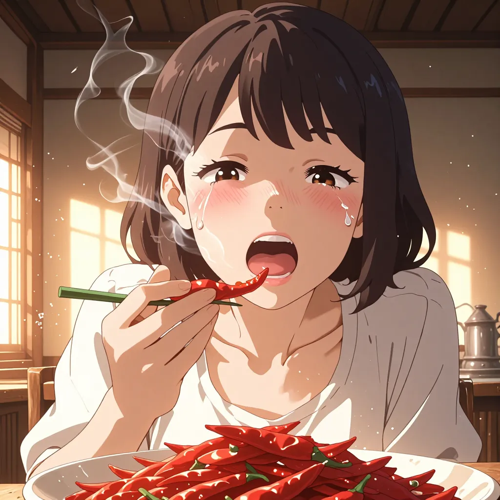 辛い 연상 이미지