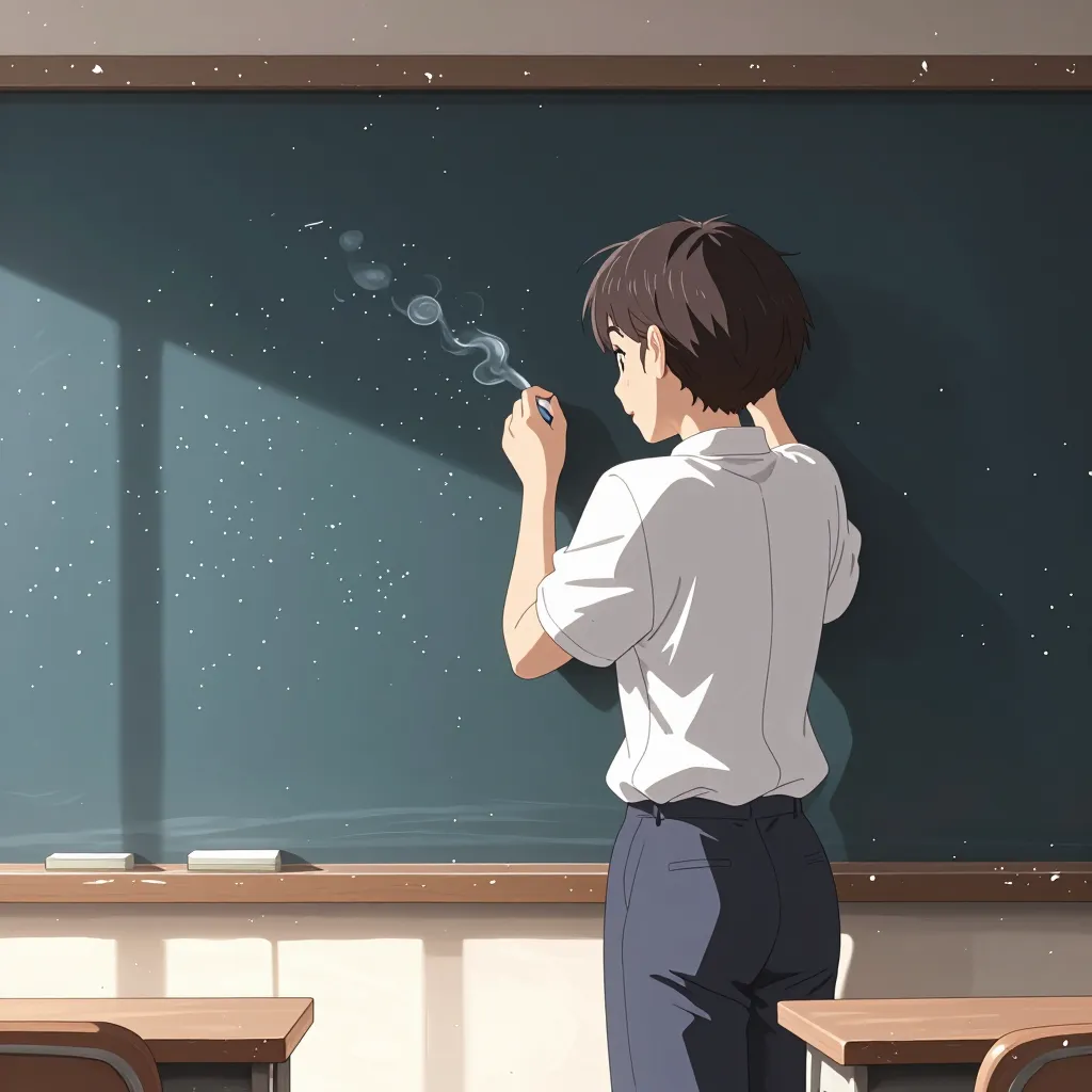 黒板 연상 이미지