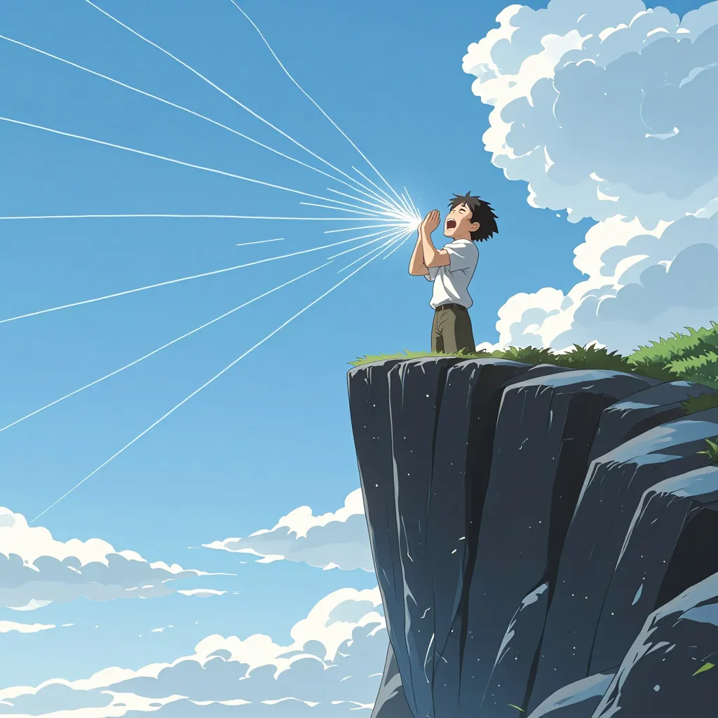 叫ぶ 연상 이미지