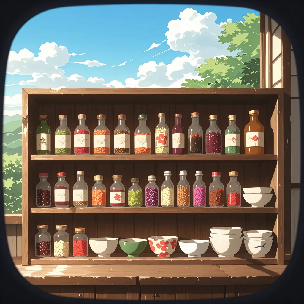 調味料 연상 이미지