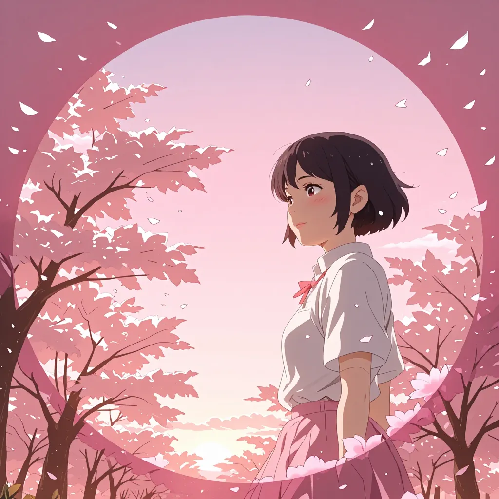 散る 연상 이미지