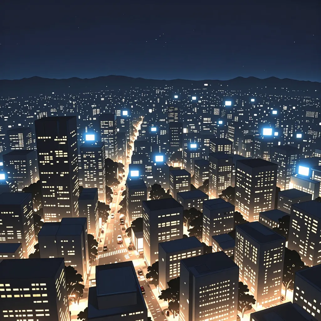 都市 연상 이미지