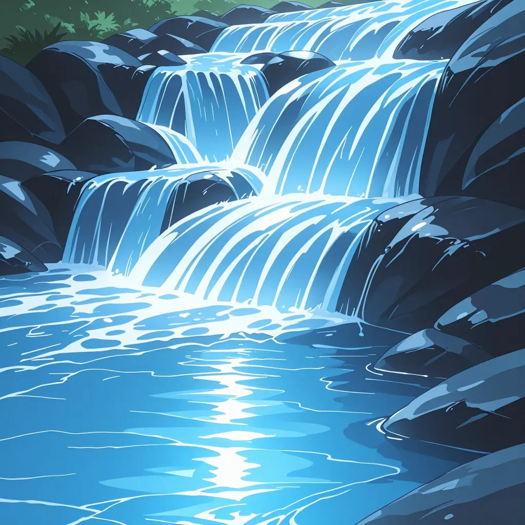 流す 연상 이미지