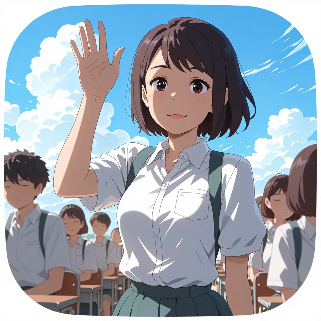 はきはき 연상 이미지