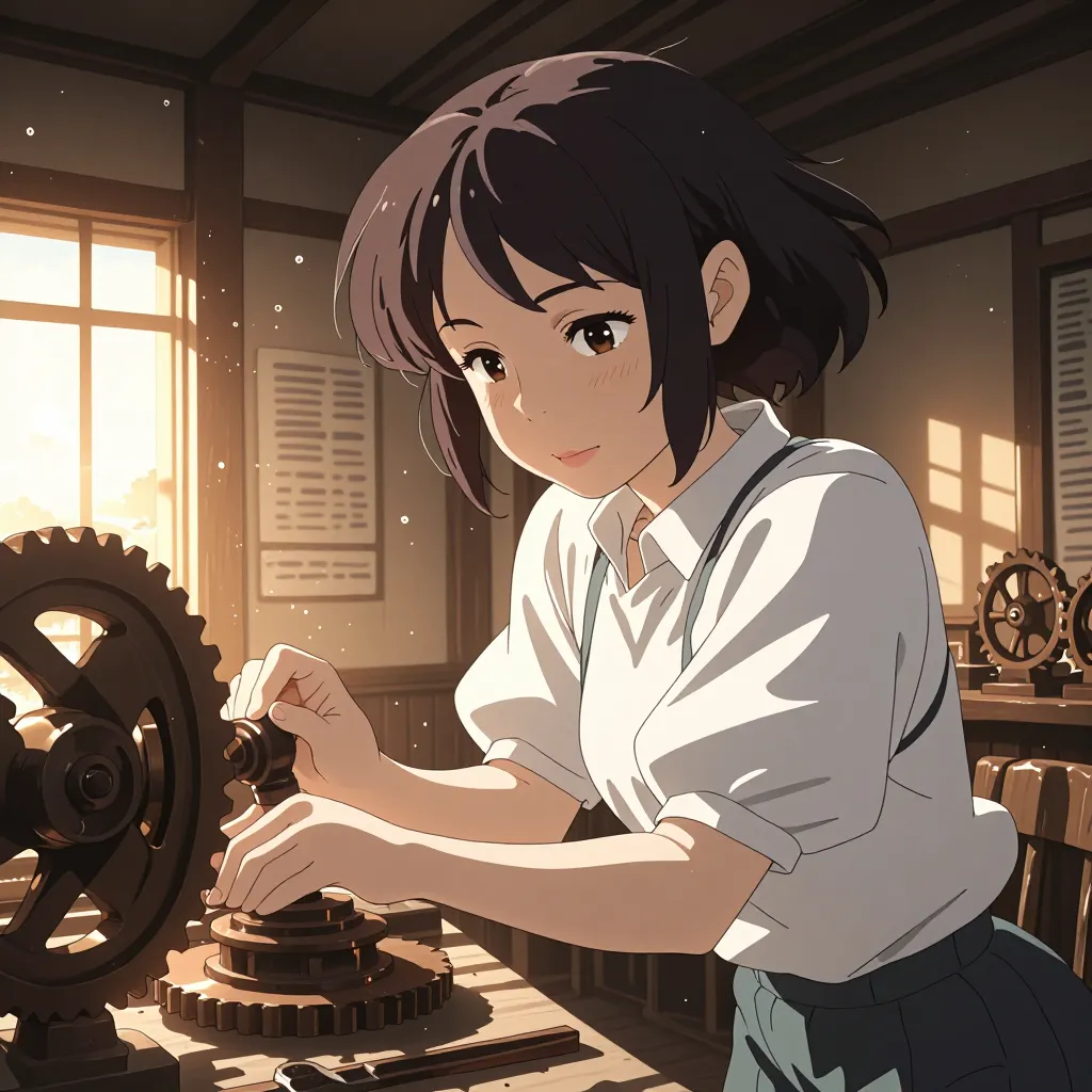 働き 연상 이미지