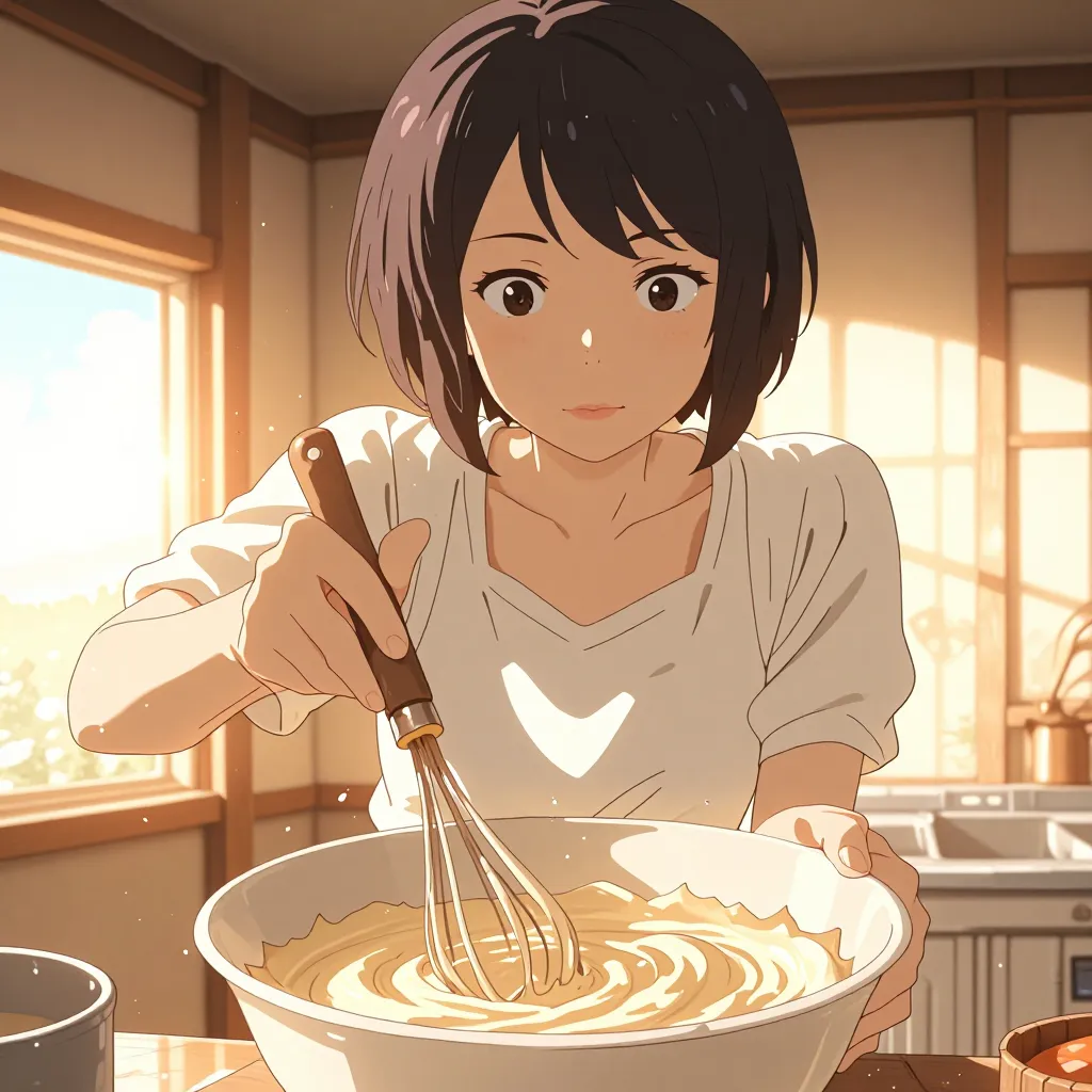 混ぜる 연상 이미지