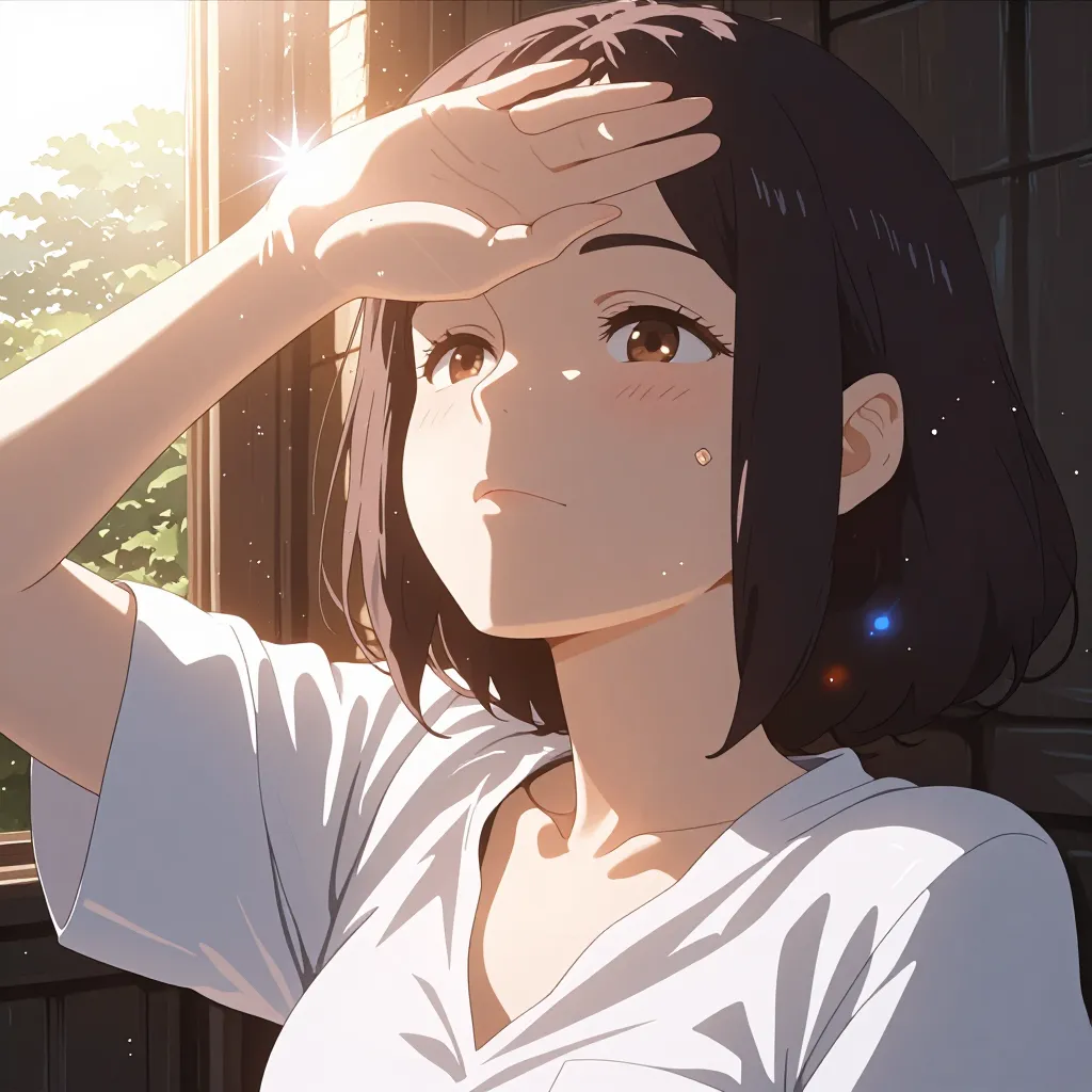 眩しい 연상 이미지