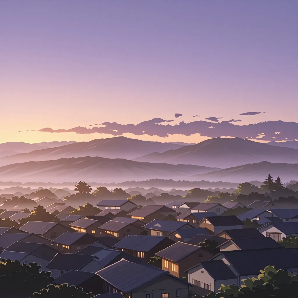 夜明け 연상 이미지