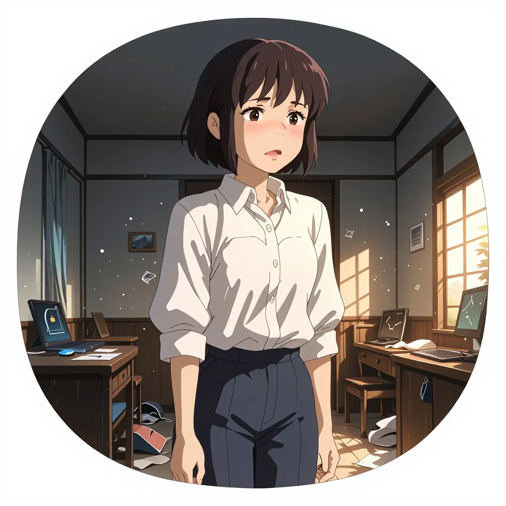 呆れる 연상 이미지