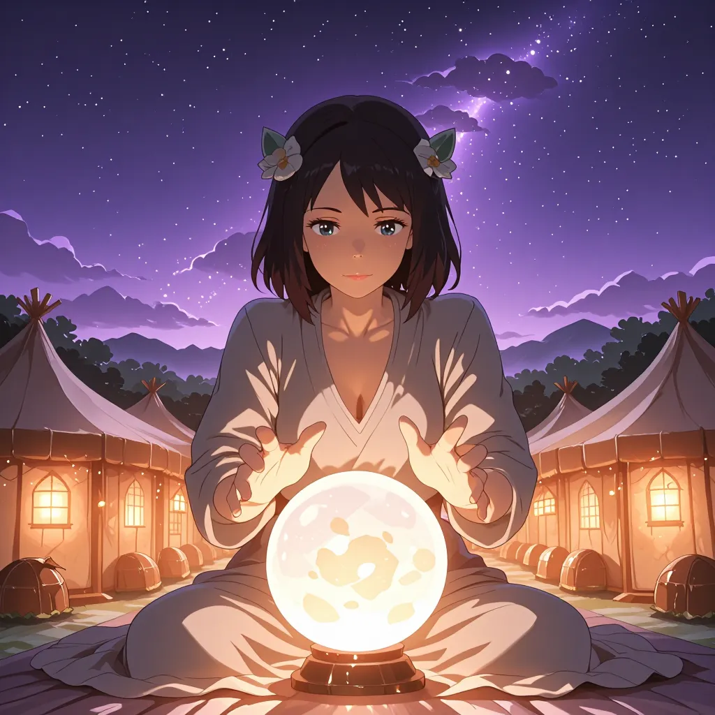 占う 연상 이미지