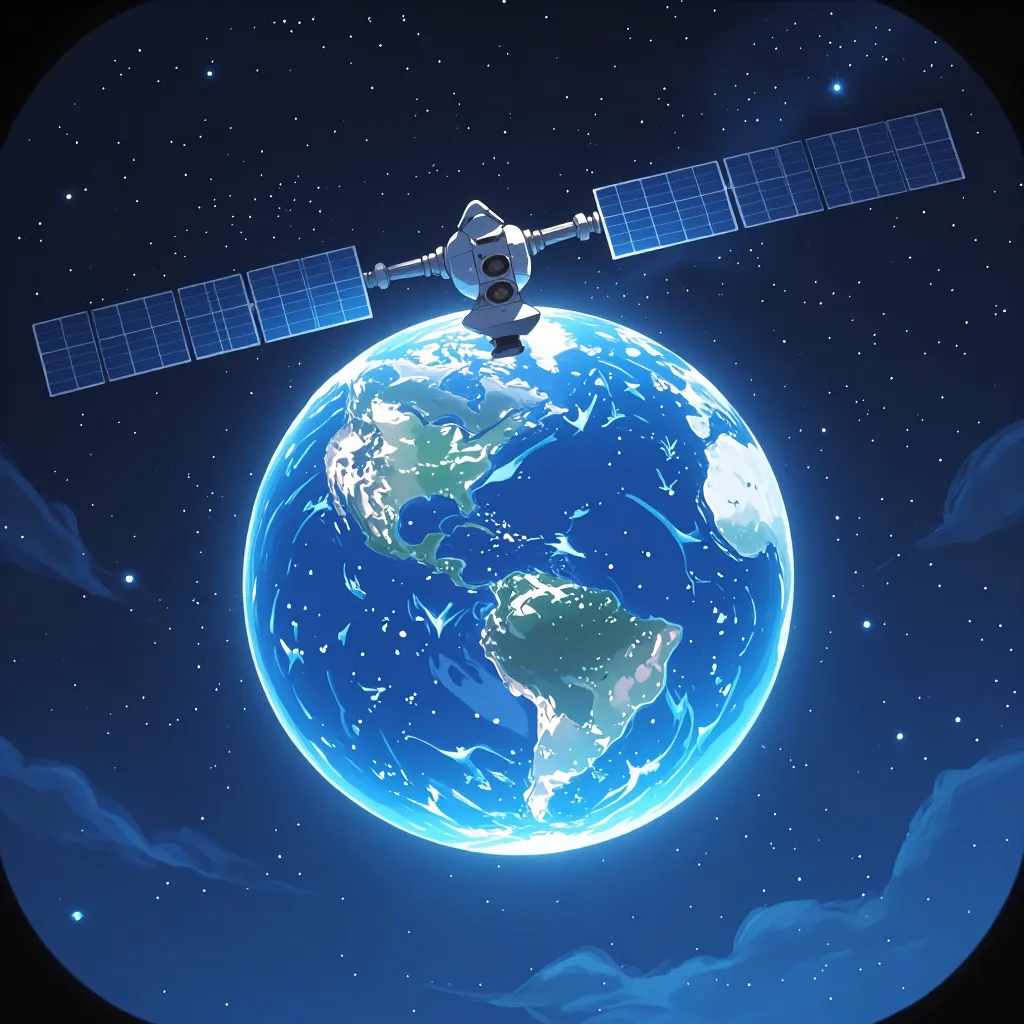 衛星 연상 이미지