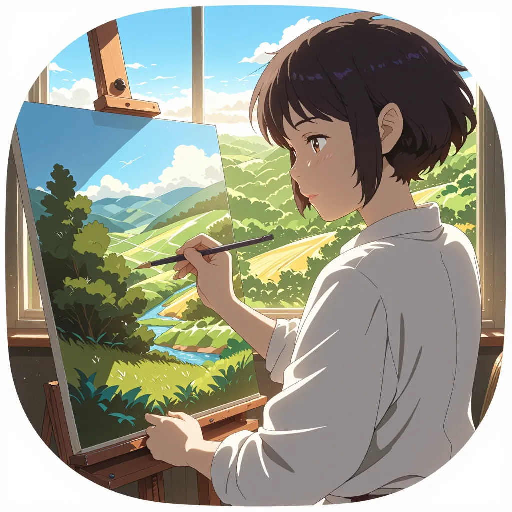 描く 연상 이미지