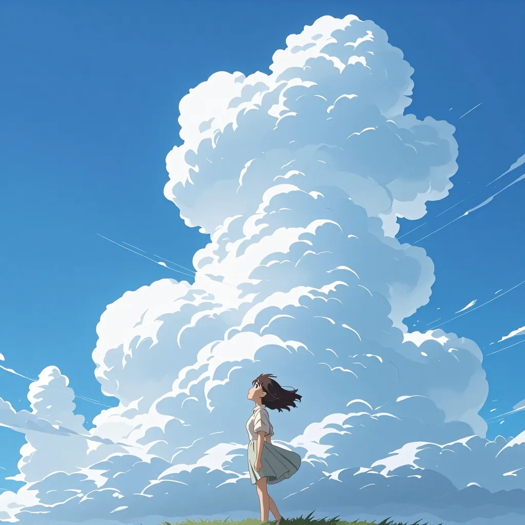 空 연상 이미지