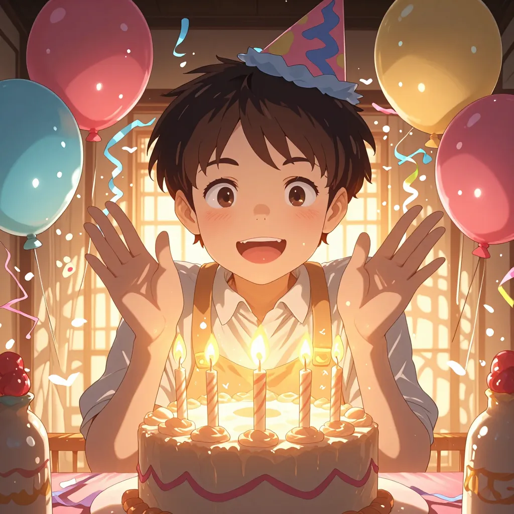 誕生日 연상 이미지