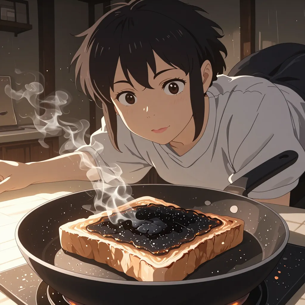 焦げる 연상 이미지