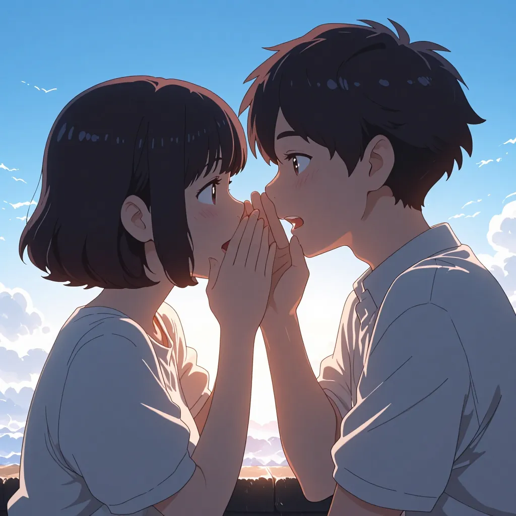 言付ける 연상 이미지