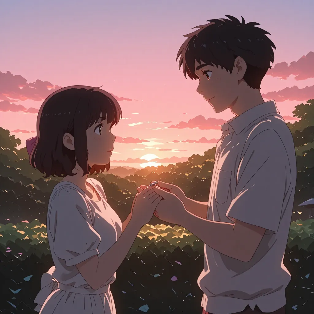 婚約 연상 이미지