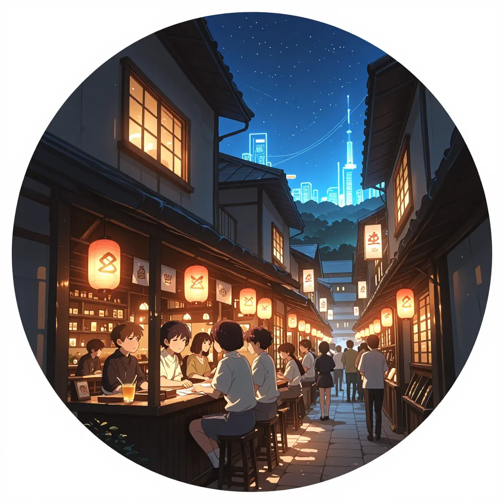 酒場 연상 이미지