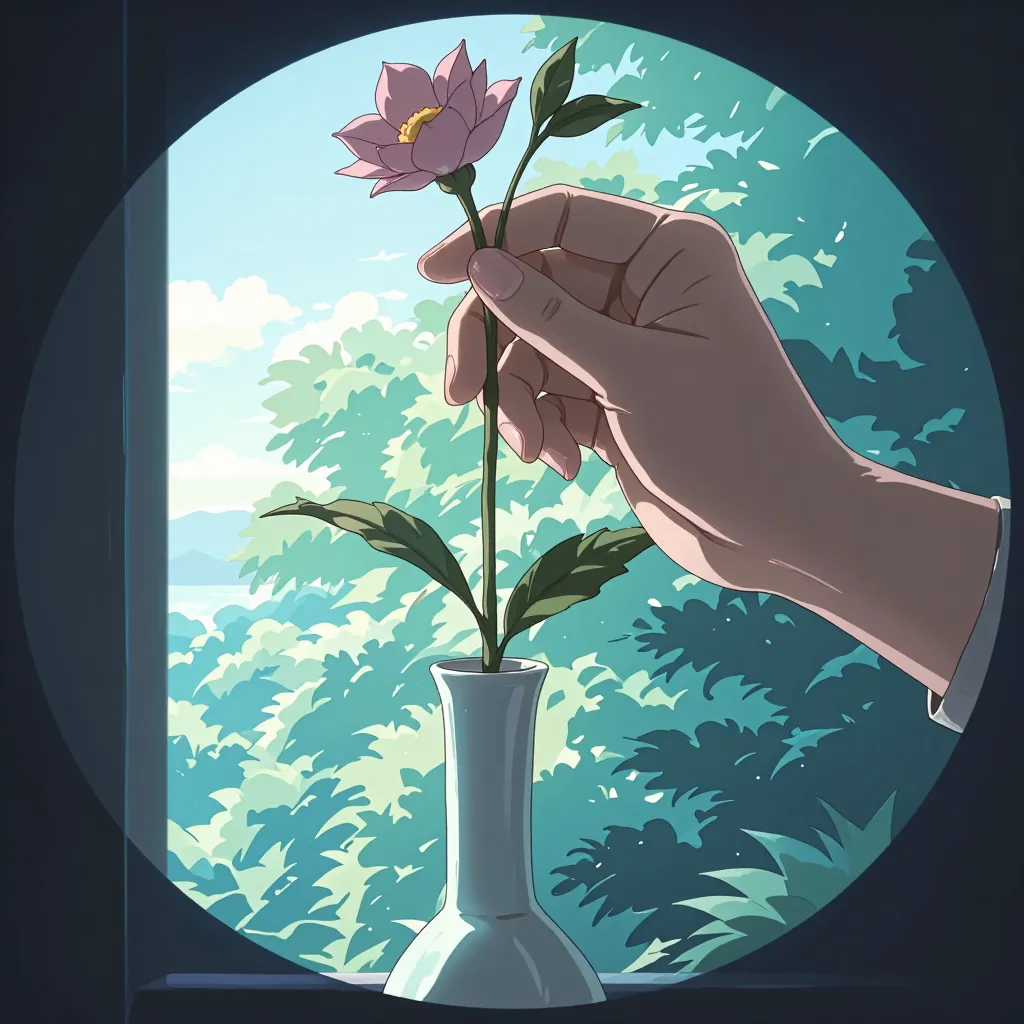 挿す 연상 이미지