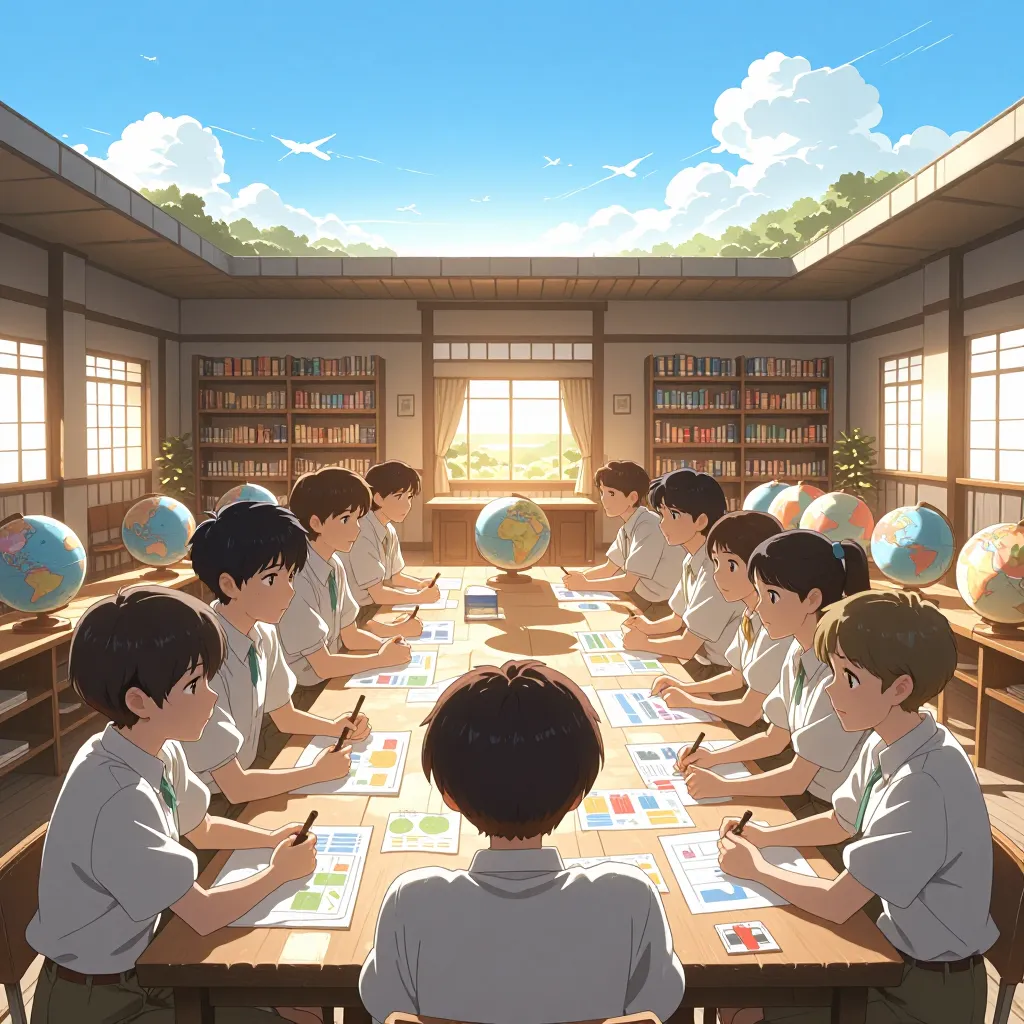 社会科学 연상 이미지