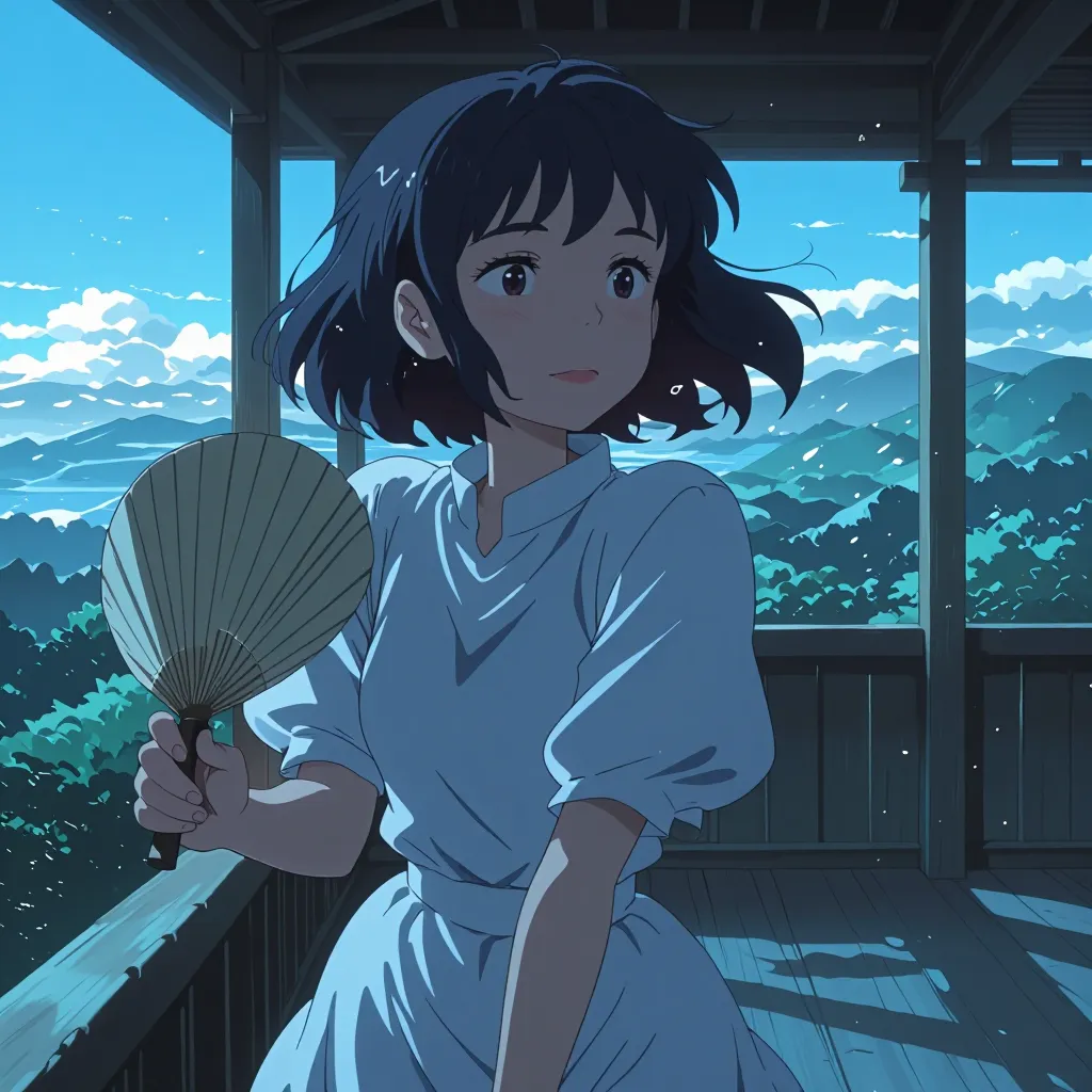 涼む 연상 이미지