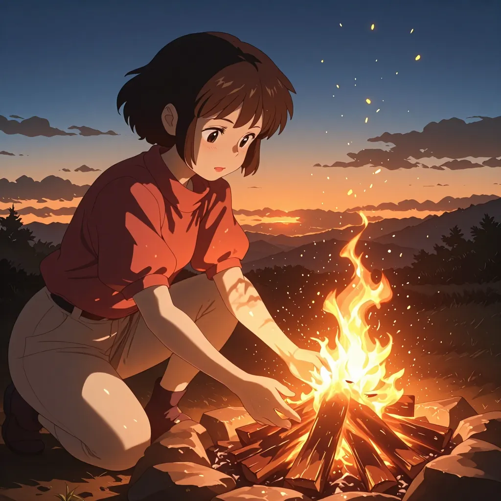 焚く 연상 이미지