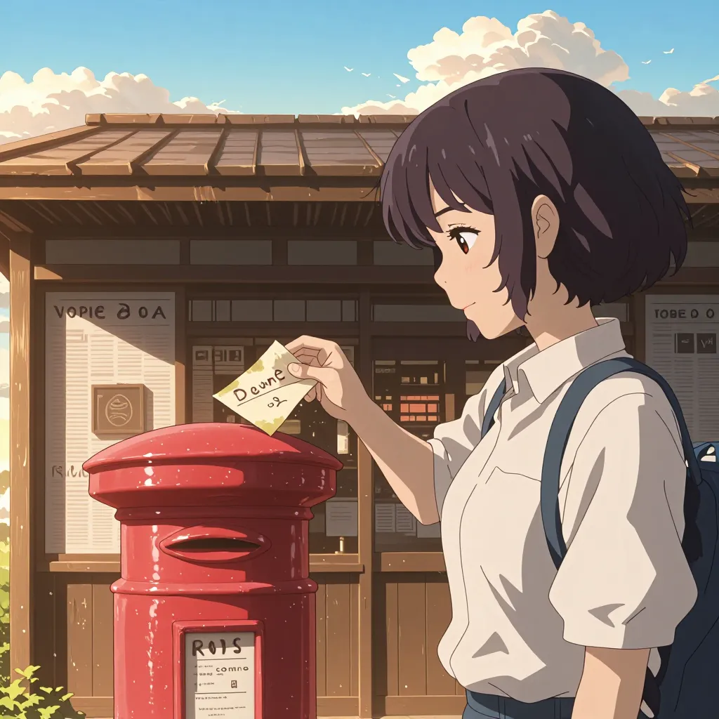 投書 연상 이미지