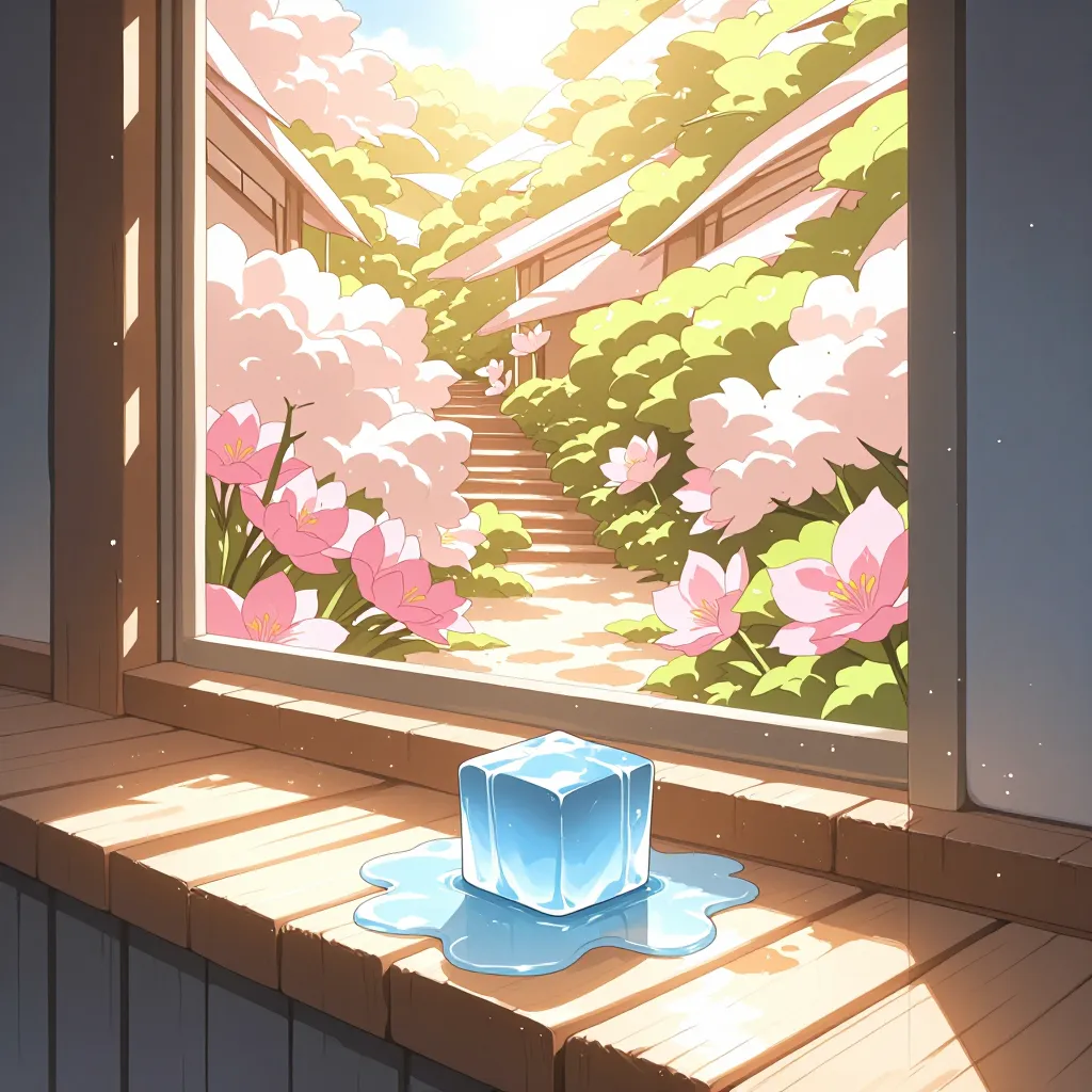 溶ける 연상 이미지