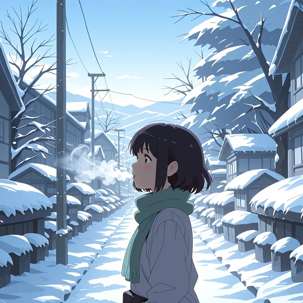 冬 연상 이미지