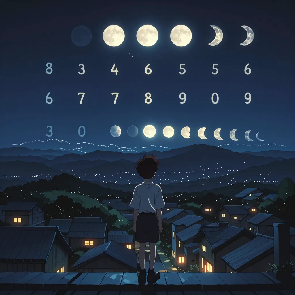 毎月 연상 이미지