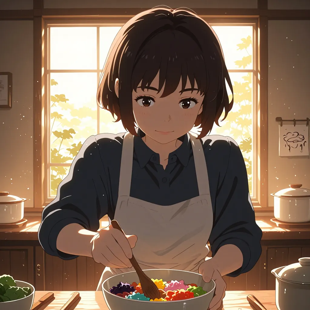 交ぜる 연상 이미지