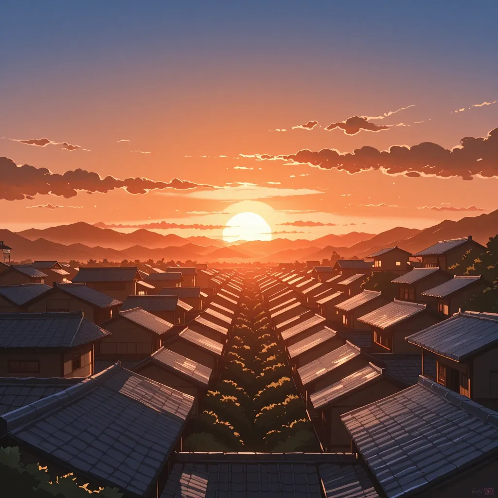 屋根 연상 이미지
