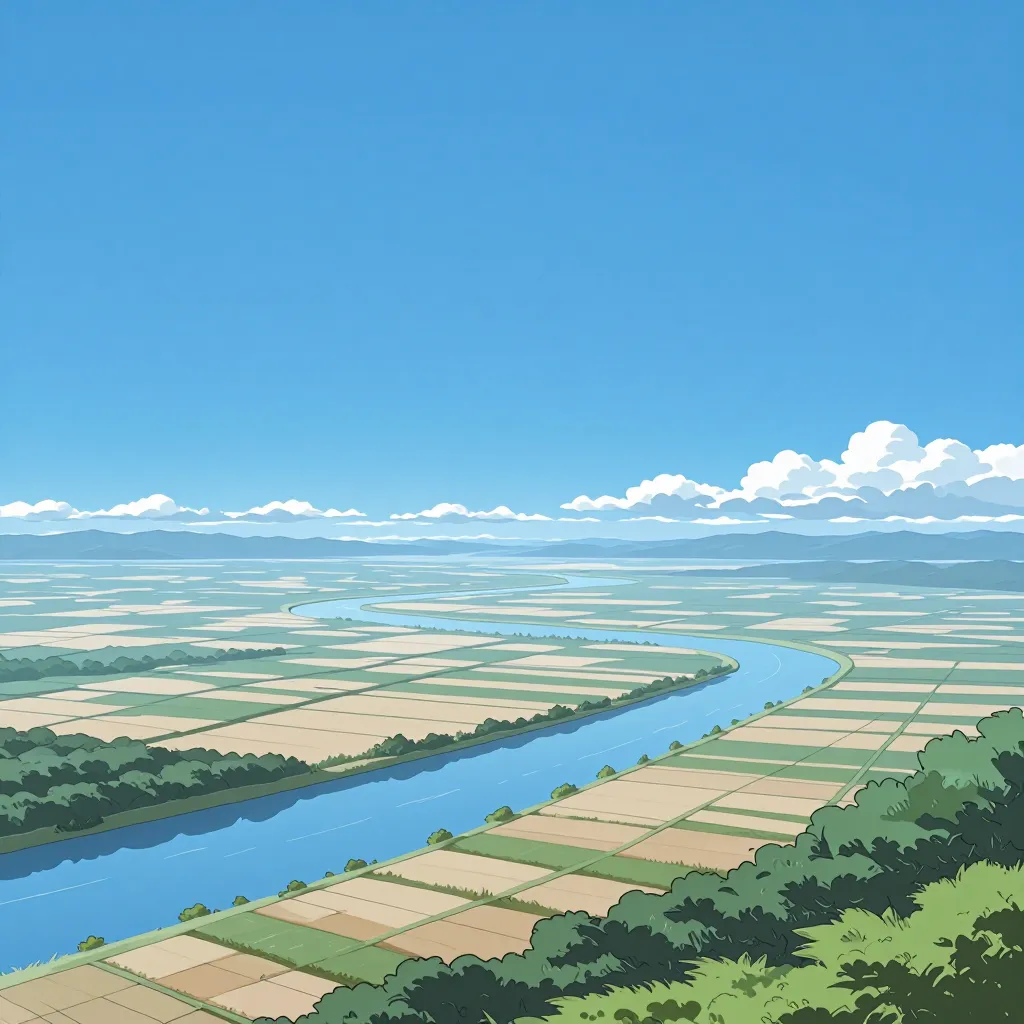 流域 연상 이미지