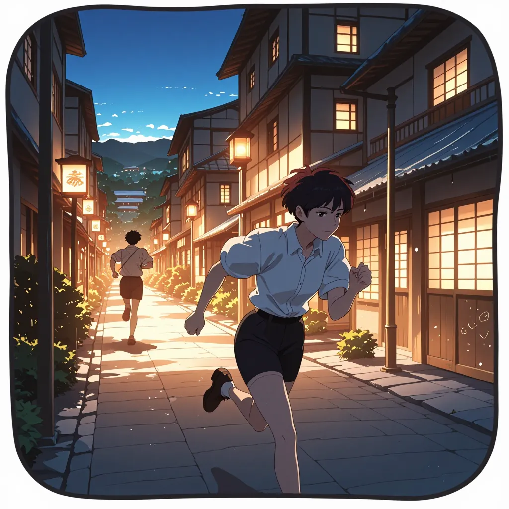 追い掛ける 연상 이미지