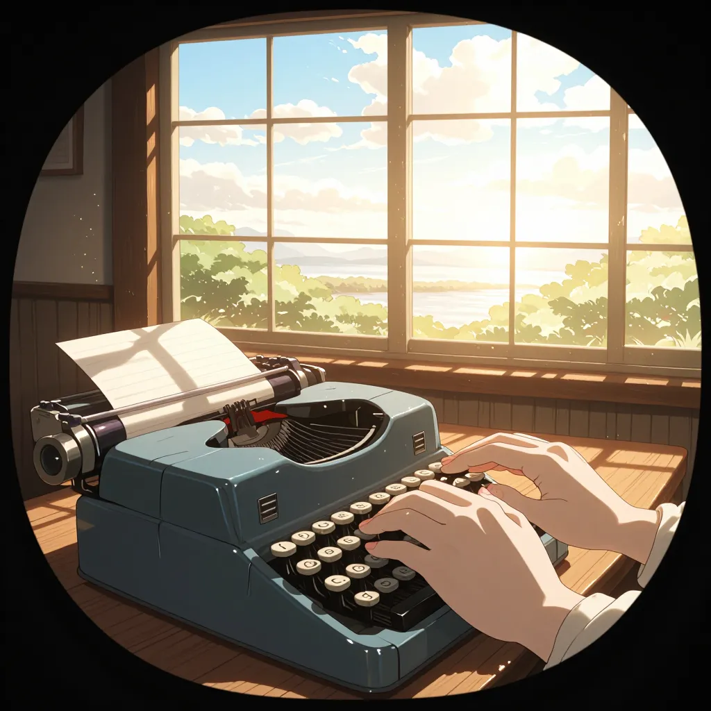 タイプライター 연상 이미지