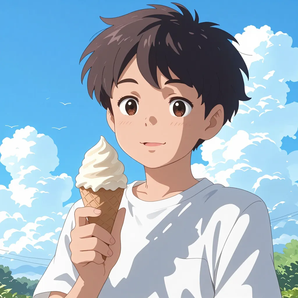 アイスクリーム 연상 이미지