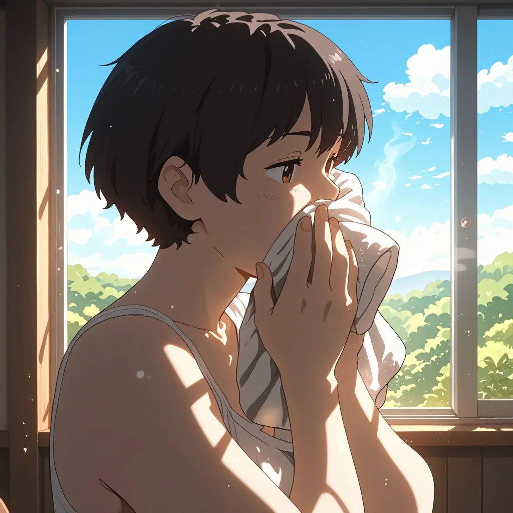 タオル 연상 이미지