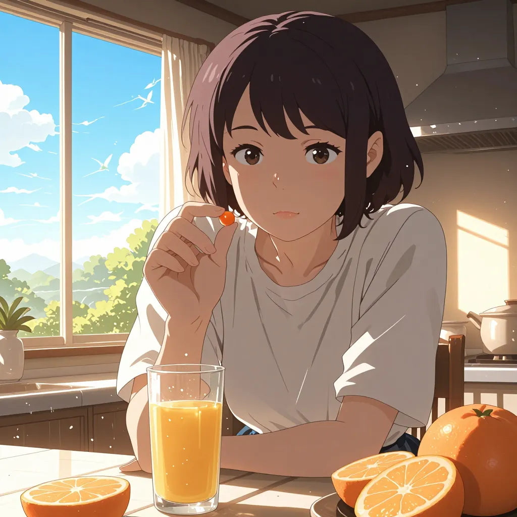 ビタミン 연상 이미지