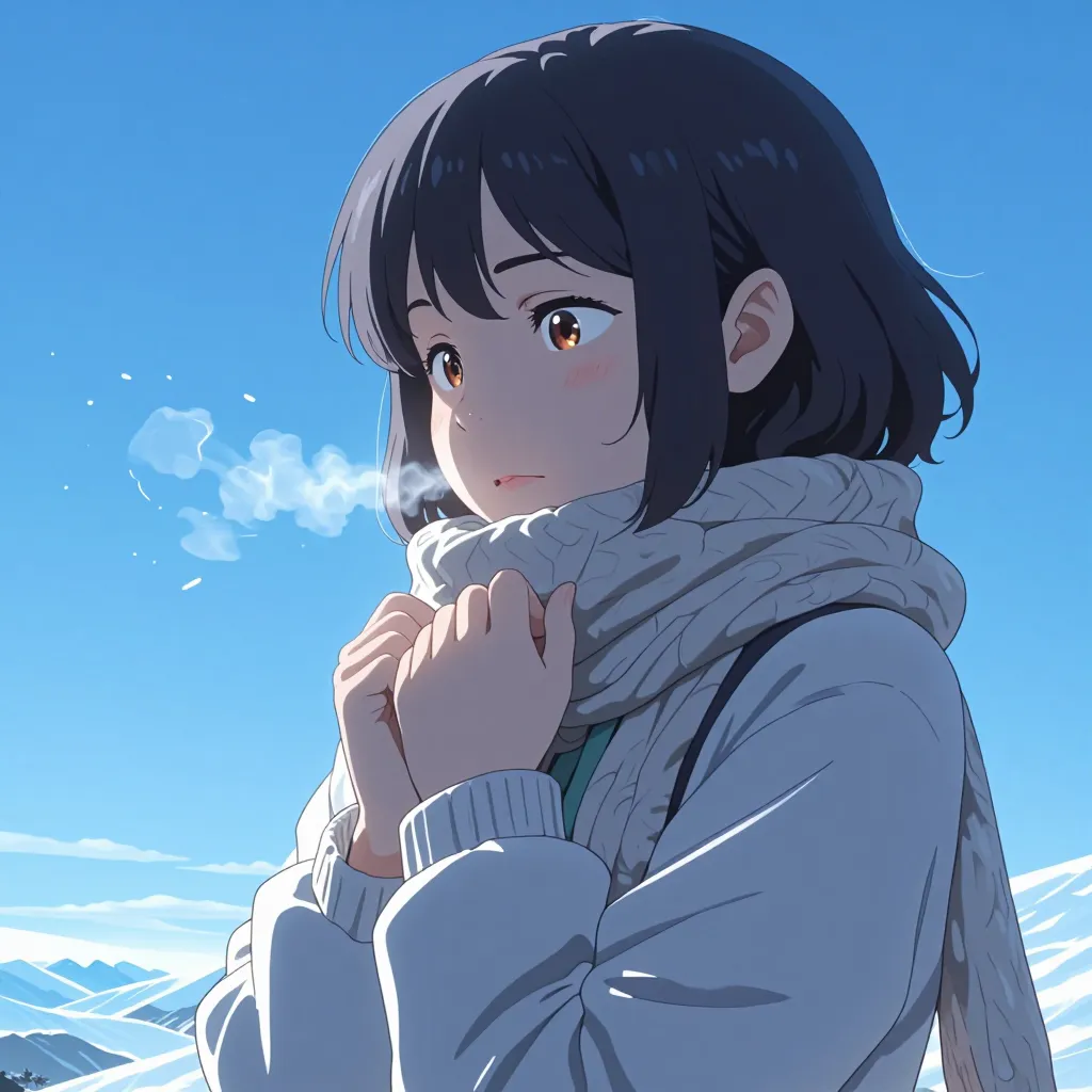 マフラー 연상 이미지