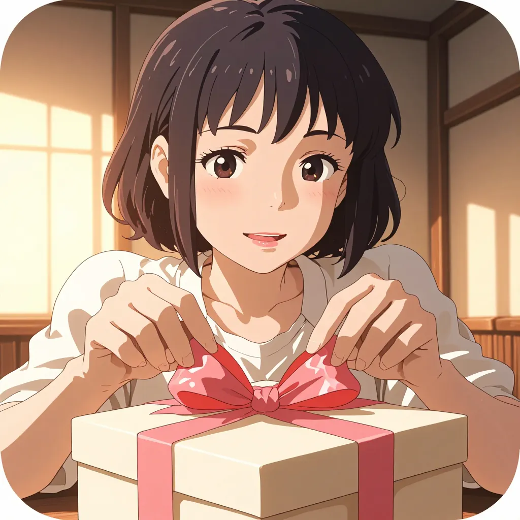 リボン 연상 이미지