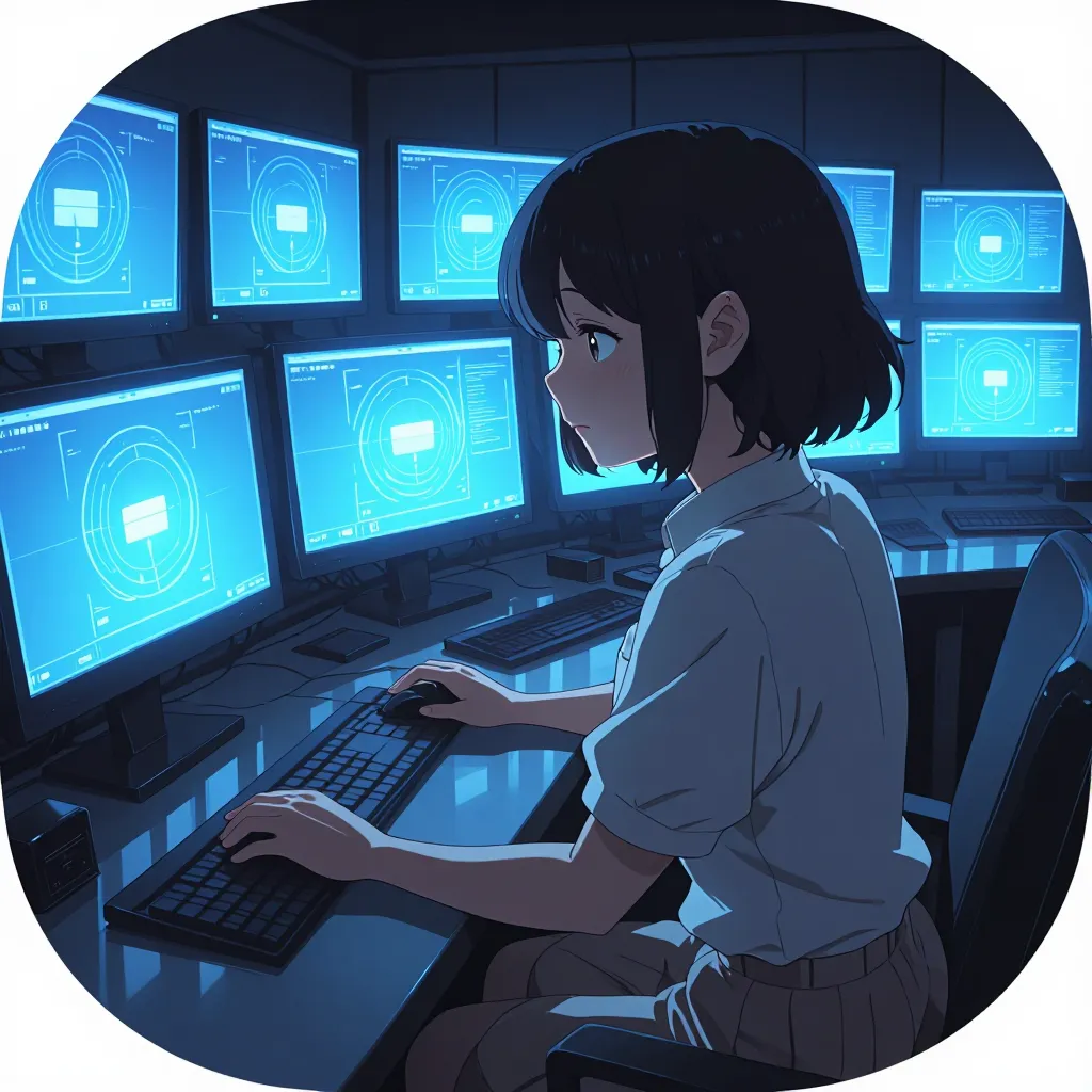 コンピューター 연상 이미지