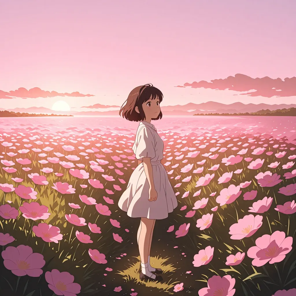 ピンク 연상 이미지