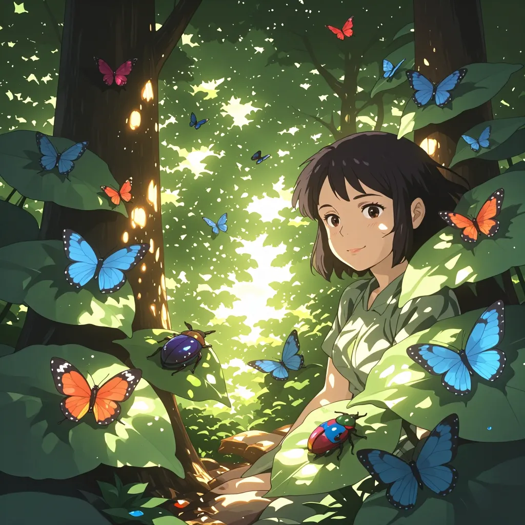 昆虫 연상 이미지